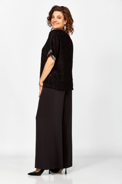 Блуза, брюки БагираАнТа 1057 черный - фото 6