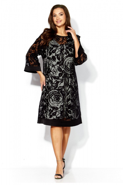 Платье TAiER 1390 черный - фото 6