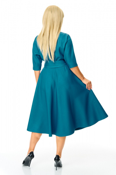 Платье T&N 7624 темная-бирюза - фото 6