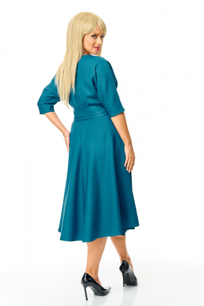 Платье T&N 7624 темная-бирюза - фото 5