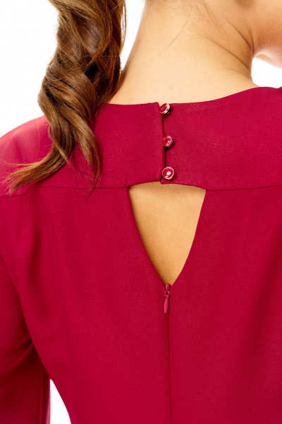Платье T&N 7705 рубин - фото 5