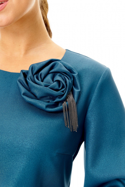 Платье T&N 7705 синий_морской - фото 8