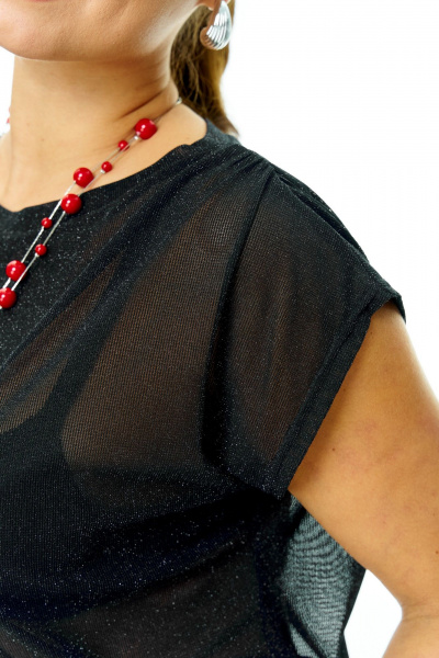 Блуза, жакет, юбка T&N 7710 бордо-черный - фото 7