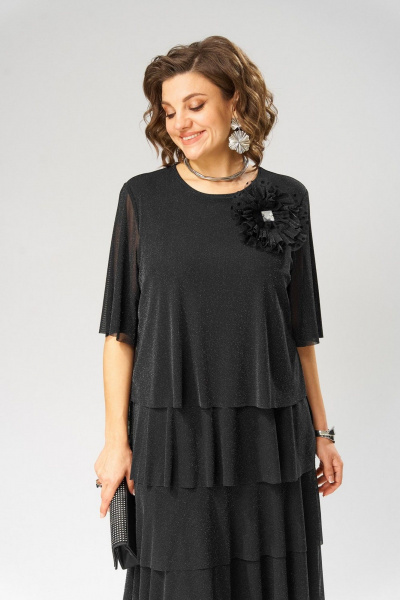 Платье Svetlana-Style 2184 черный - фото 4