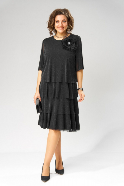 Платье Svetlana-Style 2184 черный - фото 1