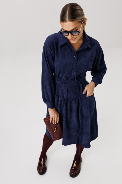 Платье Anelli 1730 морскла_гладь - фото 6