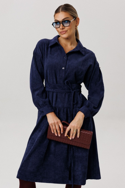 Платье Anelli 1730 морскла_гладь - фото 2