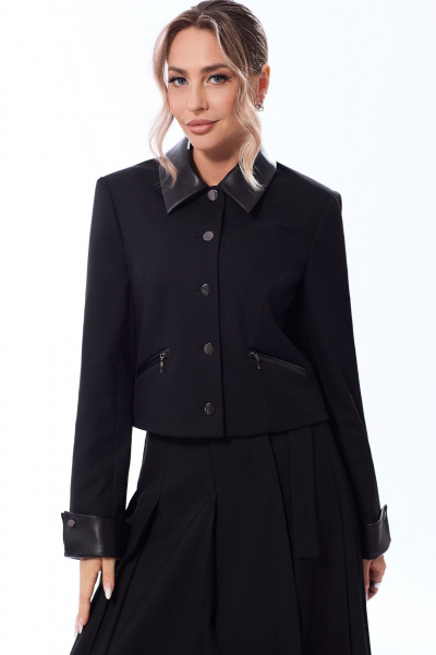 Жакет, юбка Golden Valley 6734 черный - фото 4