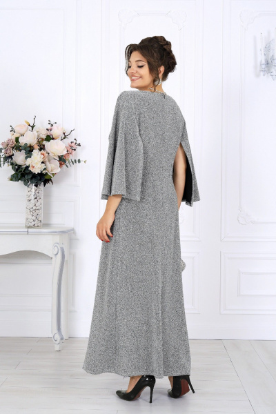 Брюки, туника Ninele 6084 серебро - фото 11