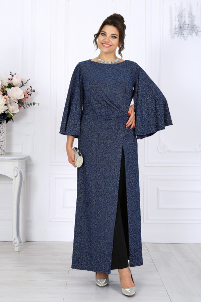 Брюки, туника Ninele 6084 синий - фото 6