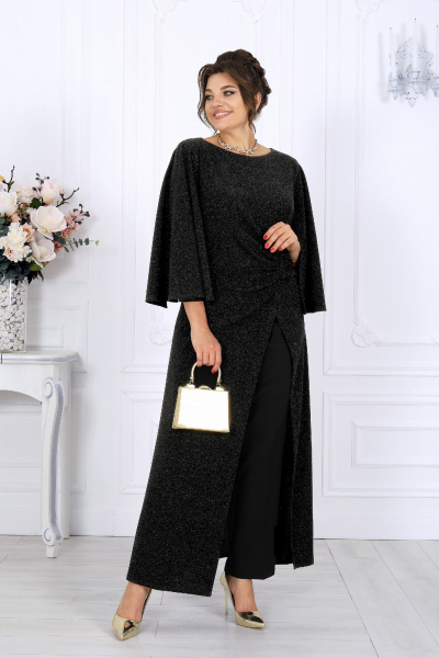Брюки, туника Ninele 6084 черный - фото 8