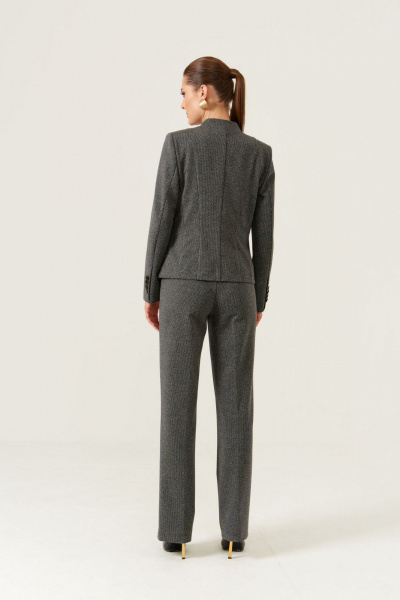 Жакет Панда 102530 серый - фото 4