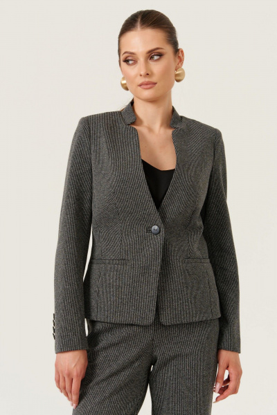 Жакет Панда 102530 серый - фото 1