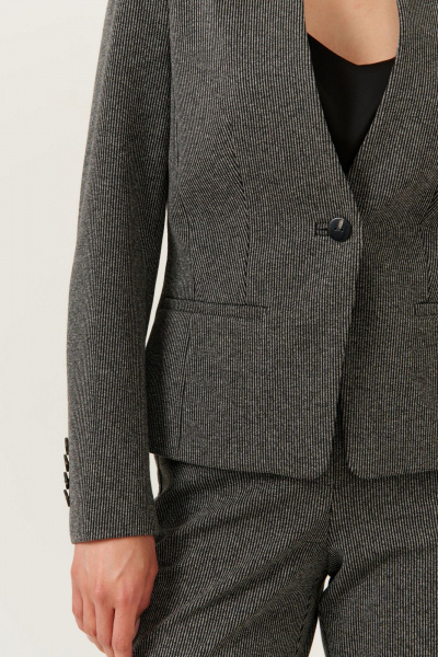 Жакет Панда 102530 серый - фото 3