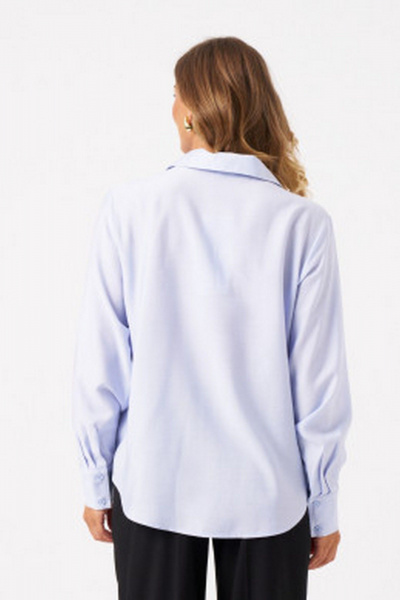 Блуза Панда 103044 голубой - фото 4