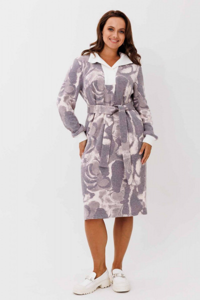 Платье Mislana 1188 какао - фото 10