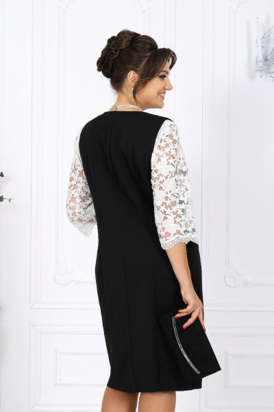 Сарафан Ninele 7443 черный - фото 7