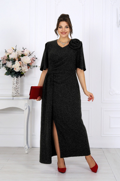 Платье Ninele 7509 черный - фото 1