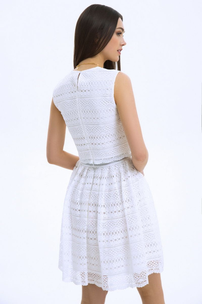 Юбка LaVeLa L20164 молочный - фото 2