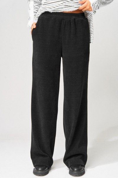 Брюки, джемпер Laikony L-693 черно-белый - фото 11