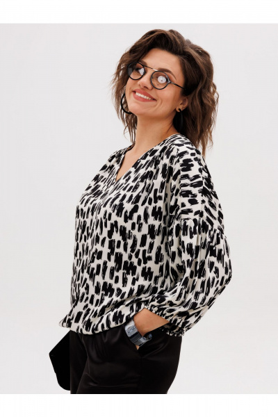 Блуза Anelli 1676.1 сафари_шелк - фото 10