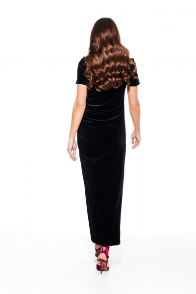 Платье ELLETTO 1109 черный - фото 9