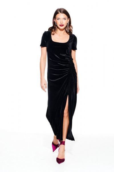 Платье ELLETTO 1109 черный - фото 3