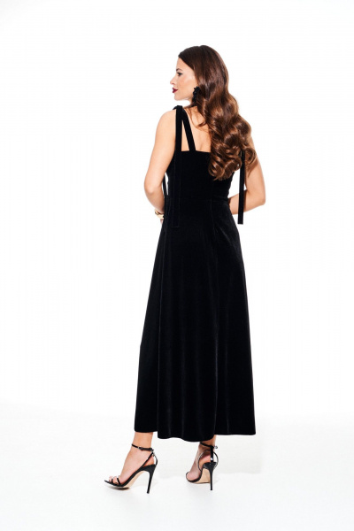 Платье ELLETTO 1110 черный - фото 11