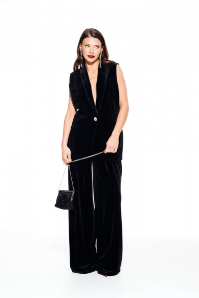 Брюки ELLETTO 2367 черный - фото 3