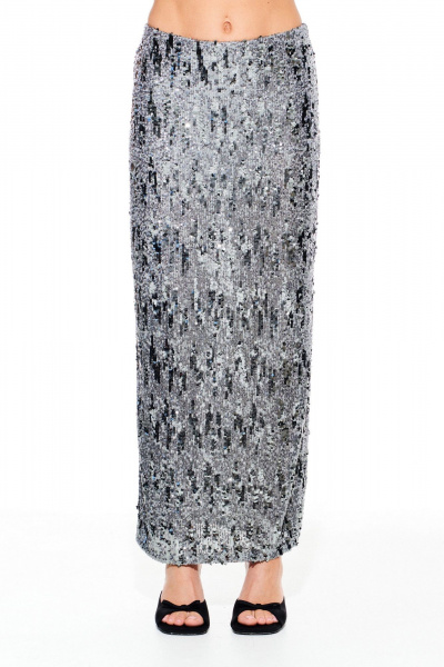 Юбка ELLETTO 2371 серый - фото 2