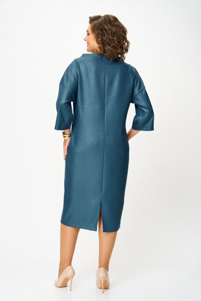 Платье Koketka i K 1519-1 бирюзовый - фото 10