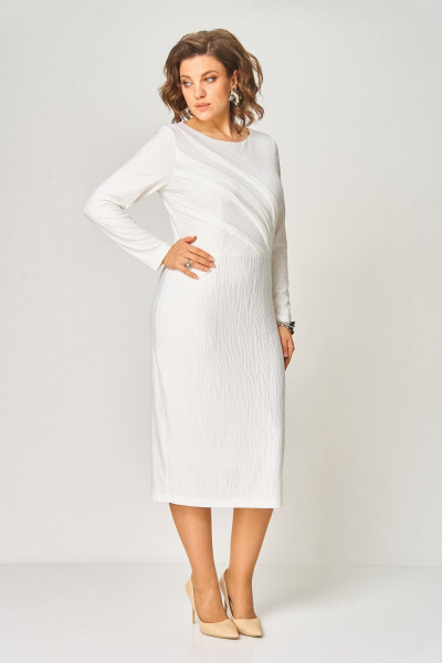 Платье Koketka i K 1523-1 белый - фото 14