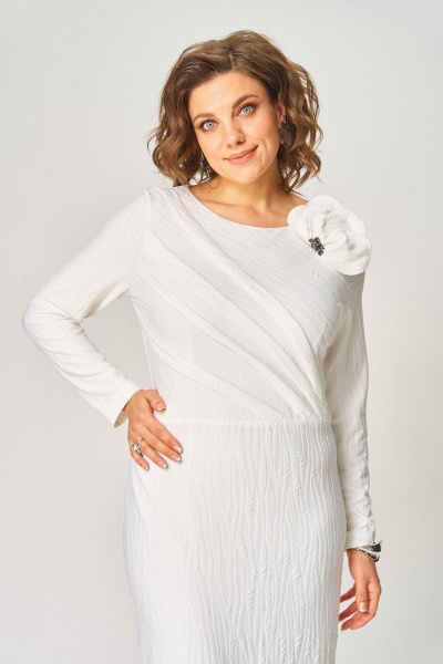 Платье Koketka i K 1523-1 белый - фото 10