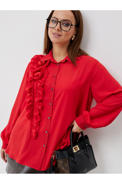 Блуза Condra 16300 красный - фото 4