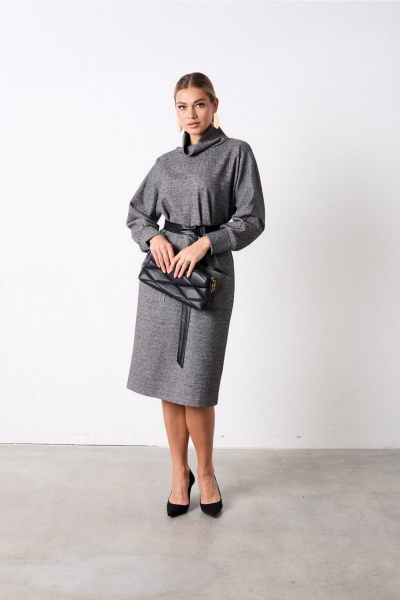 Платье AMUARt 1092 серый - фото 10