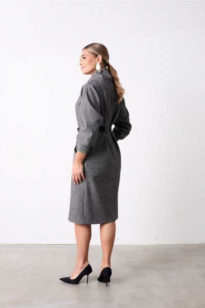 Платье AMUARt 1092 серый - фото 4