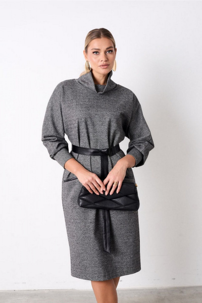 Платье AMUARt 1092 серый - фото 3