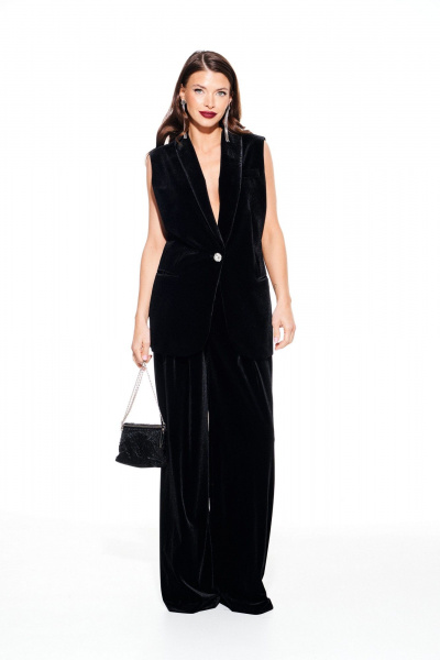 Жилет ELLETTO 3921 черный - фото 5