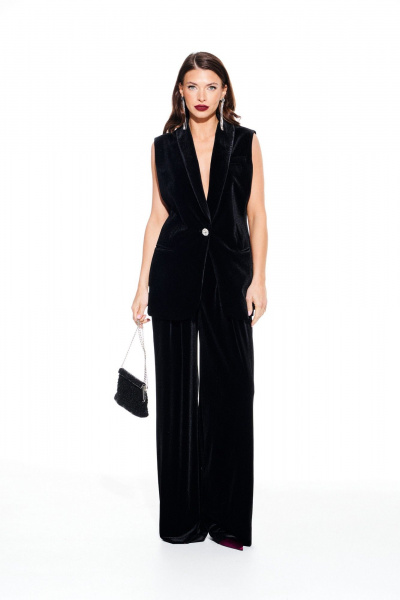 Жилет ELLETTO 3921 черный - фото 2