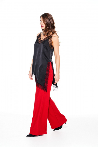 Блуза ELLETTO 3924 черный - фото 5