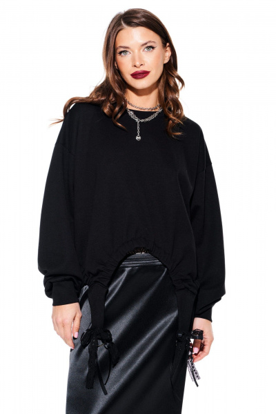 Свитшот ELLETTO 3929 черный - фото 1