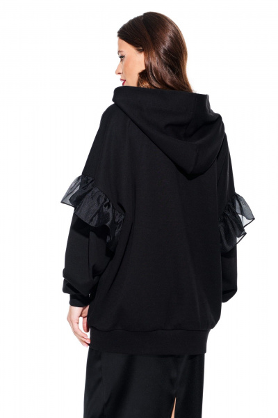 Толстовка ELLETTO 3930 черный - фото 7