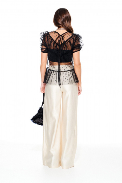 Блуза ELLETTO 3934 черный - фото 8