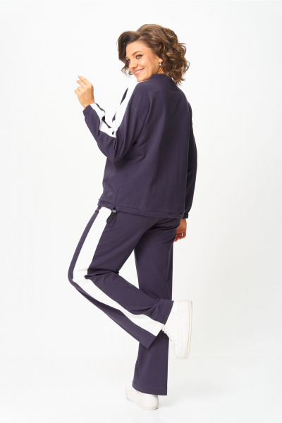 Брюки, джемпер Bonna Image 988 серо-фиолетовый - фото 4