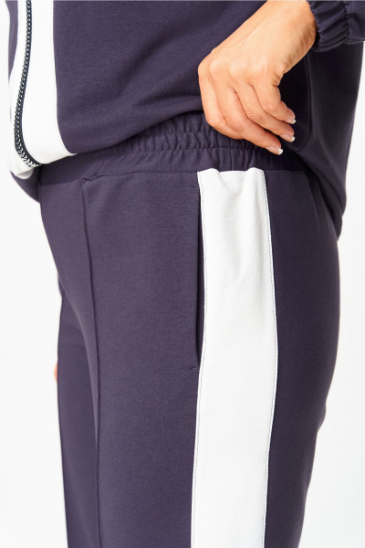 Брюки, джемпер Bonna Image 988 серо-фиолетовый - фото 6