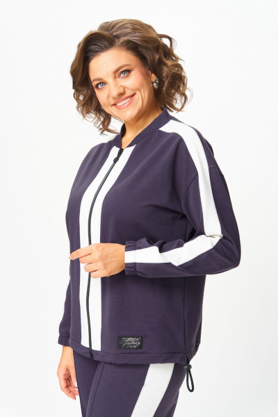 Брюки, джемпер Bonna Image 988 серо-фиолетовый - фото 3