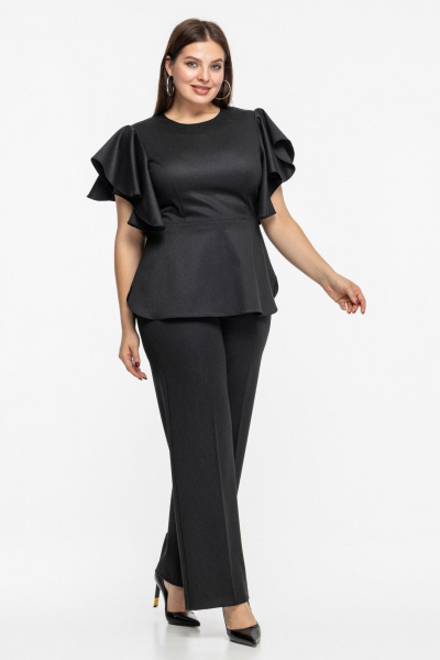 Блуза Avila 1003 черный - фото 1