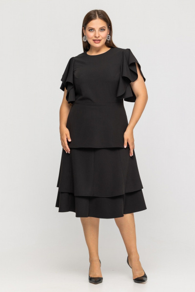 Блуза Avila 1003 черный - фото 2