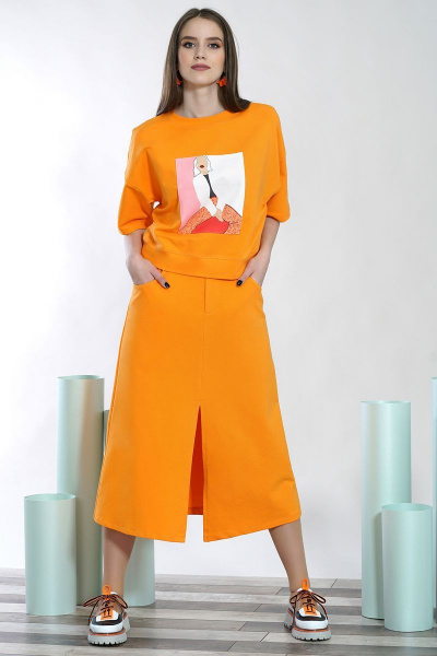 Блуза, юбка Alani Collection 1436 - фото 3