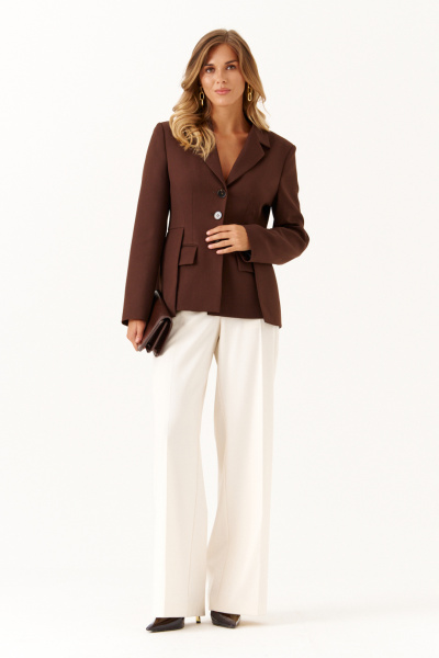 Жакет Панда 109633 шоколад - фото 4